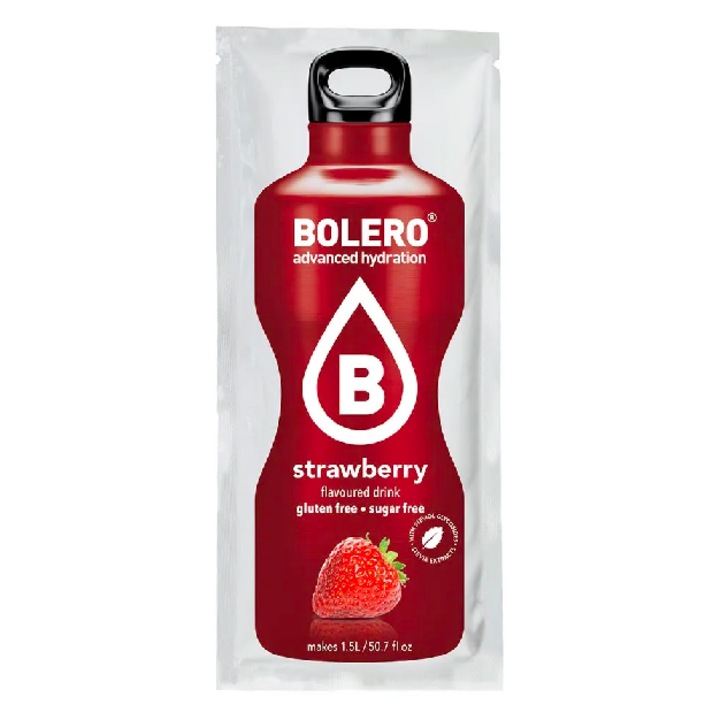 Bautura instant Bolero Capsuni, 9 g