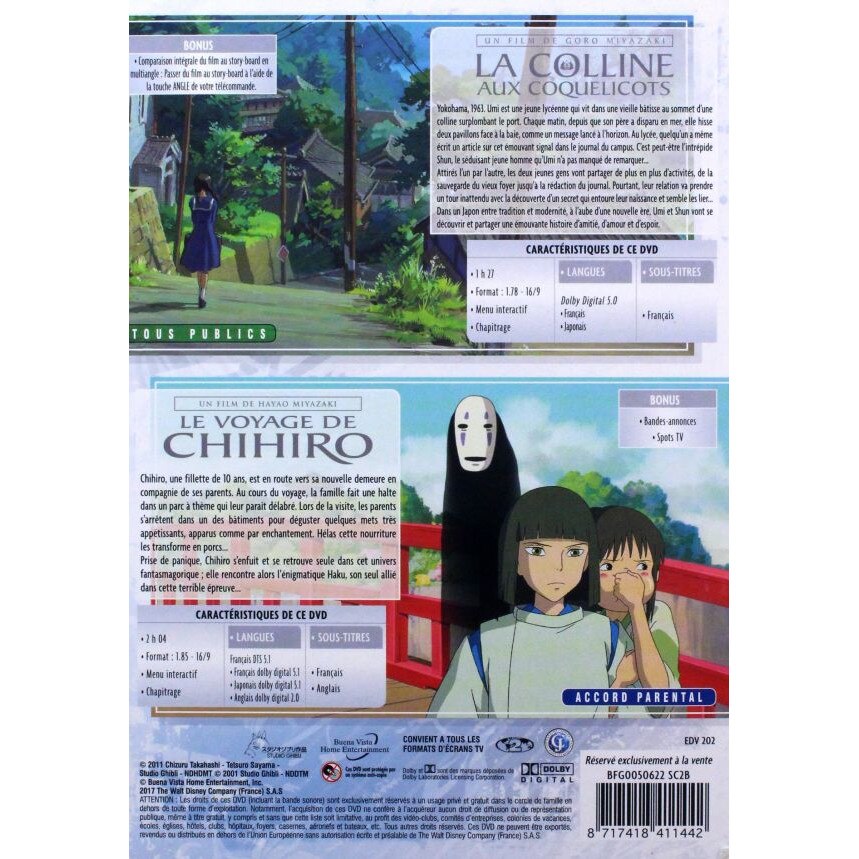 Calatoria lui Chihiro [2DVD] - eMAG.ro