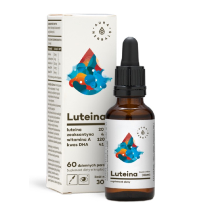 Supliment alimentar Aura Herbals, Luteina, 30ml