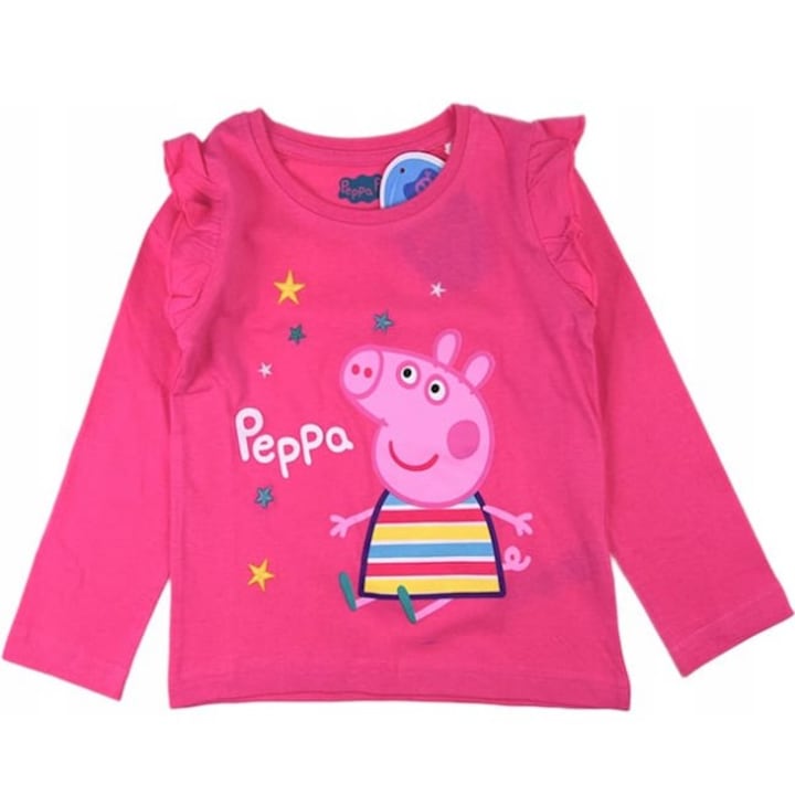 Peppa Pig gyerekblúz, Rózsaszín
