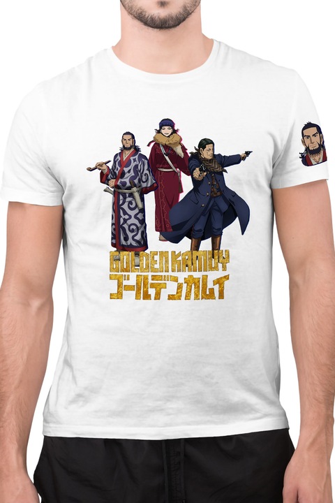Férfi Póló Golden Kamuy Sugimoto Inkarmat Fantasy Adventure