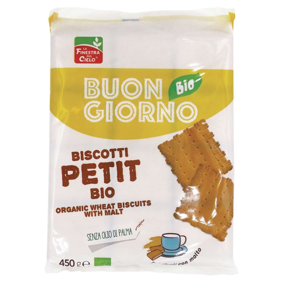 Biscuiti din grau PETIT Finestra Sul Cielo 450g