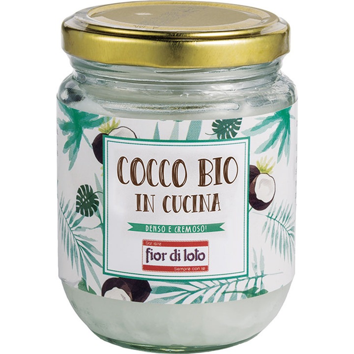 ECO Cocos pentru gatit (unt de cocos), Fior di Loto 200g