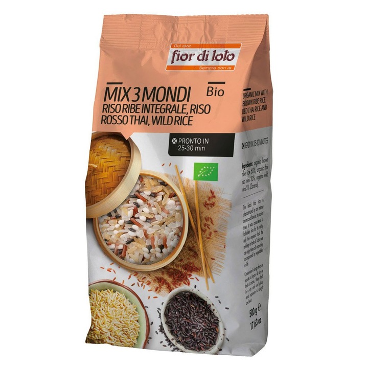 Orez Rosu Thai integral, Fior di Loto 500g