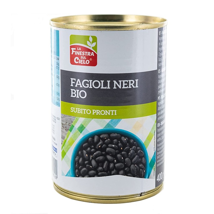 Fasole neagra (cutie) Finestra Sul Cielo 400g