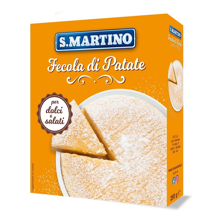 Amidon de cartofi, fara gluten, S.Martino 250g