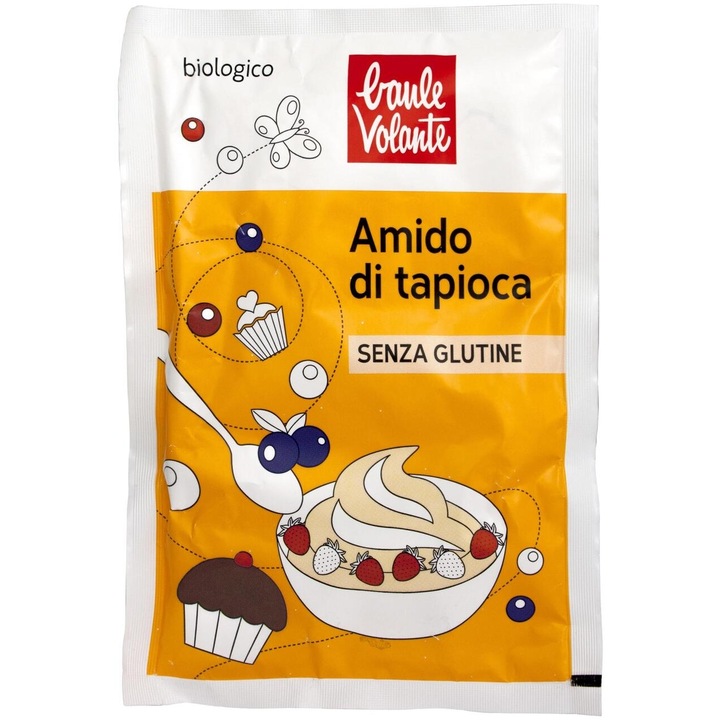 ECO Amidon de tapioca, fara gluten, Bio, Baule Volante 125g