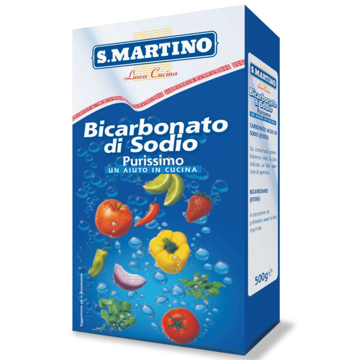 Bicarbonat de sodiu, pur, S.Martino, 500g
