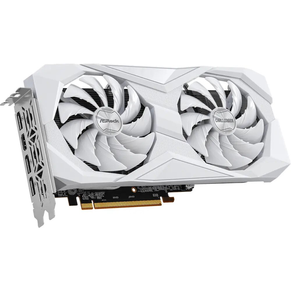 Placa video ASRock AMD Radeon RX 6600 Challenger White 8GB - eMAG.ro