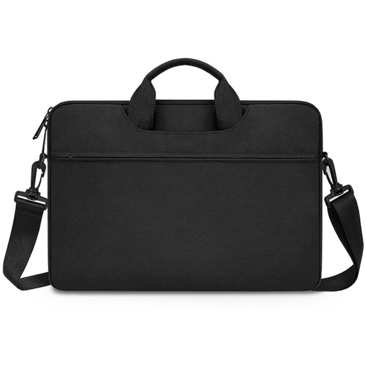 Devia univerzális védőtok Macbook Air 13.3/Pro 13.3/Pro 14.2 készülékekhez - Devia Justyle Mackbook Hand-Bag - fekete (ST348501)