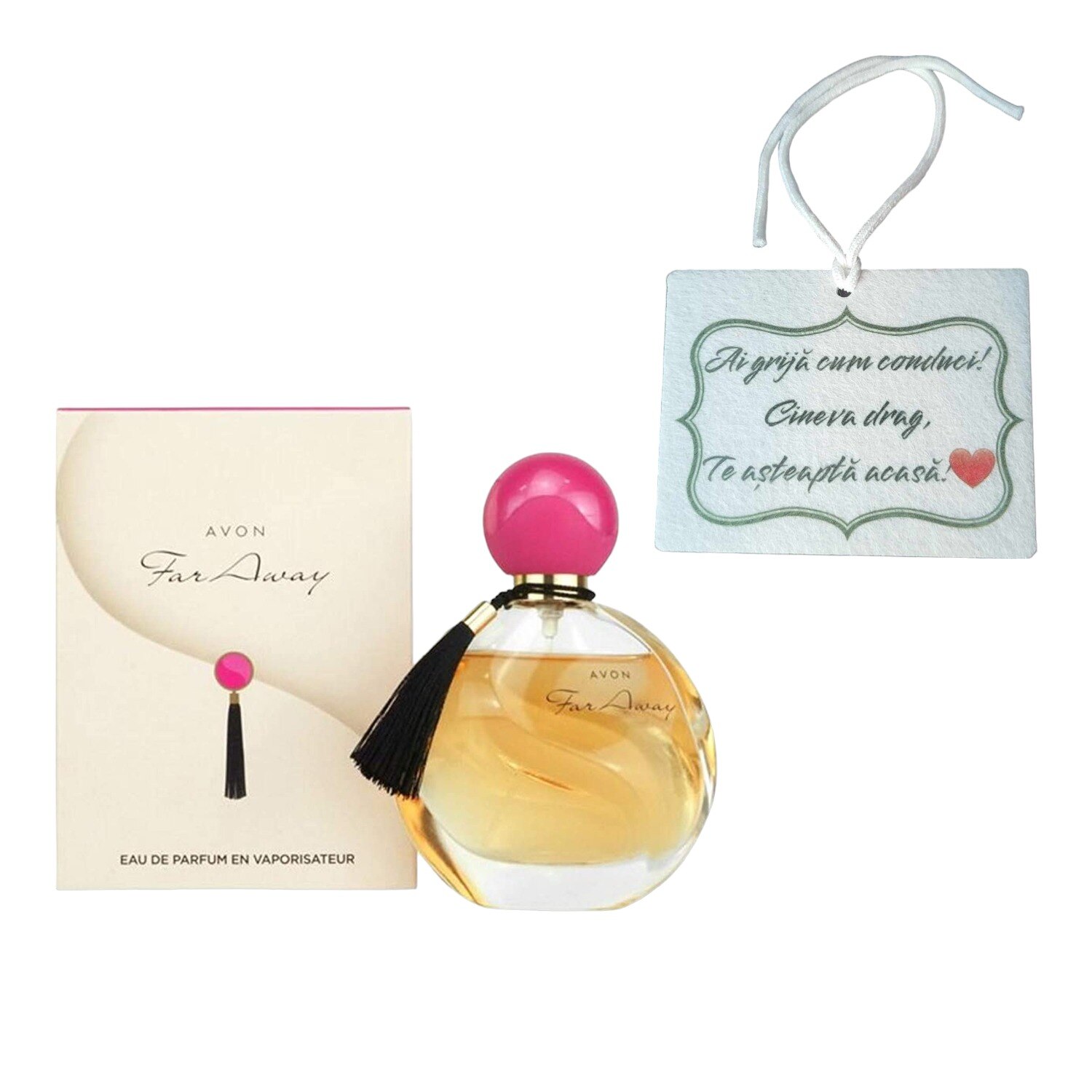 Eau De Parfum AVON Far Away En Vaporisateur 50ml - Neuf Sous Emballage, Prêt à Offrir