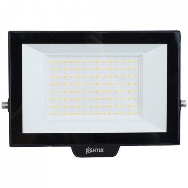 LED reflektor Lightex HERO, 100W, 6500K, 9000lm, 220V, IP65, fekete