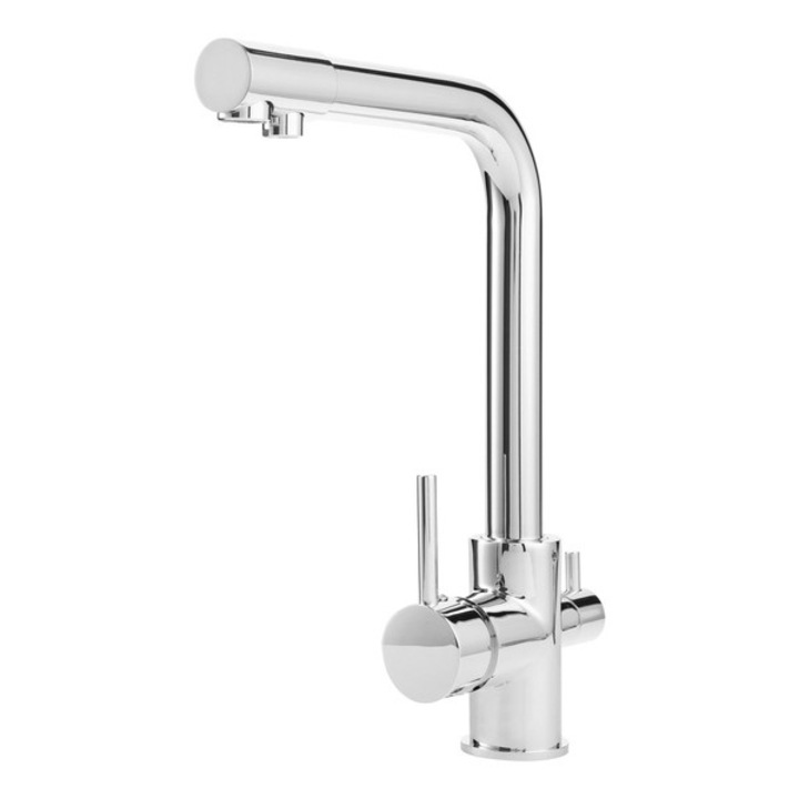 S-2103 konyhai csaptelep forgatható kifolyóval, kerámia betéttel, króm