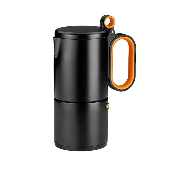 Cafetiere electrica Camry CR 4415, 300ml, 6 cesti, compacta, alba/neagra, 480W, set complet
