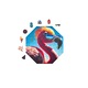 Milliwood Puzzle - Cool flamingo - 90 elemente