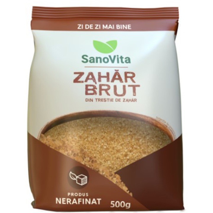 Zahar Brut din Trestie de Zahar Sano Vita, 500g