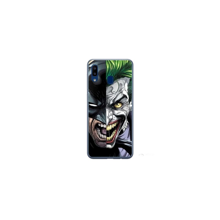 Husa personalizata HQ Print pentru Samsung Galaxy A40, model Batman VS Joker, multicolor, S1D1M0012