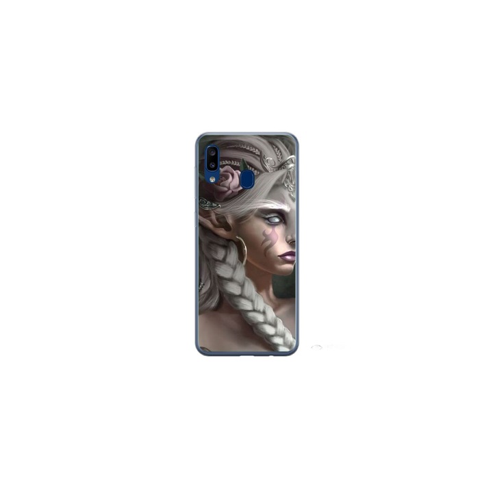 Husa personalizata HQ Print pentru Samsung Galaxy A40, model Alien Queen, multicolor, S1D1M0308