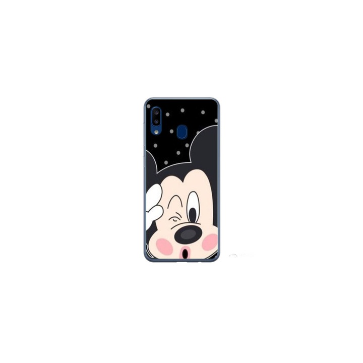 Husa personalizata HQ Print pentru Samsung Galaxy A40, model Mickey #1, multicolor, S1D1M0124