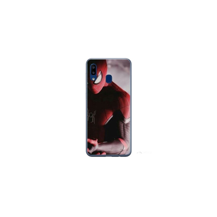 Husa personalizata HQ Print pentru Samsung Galaxy A40, model Spiderman #6, multicolor, S1D1M0172