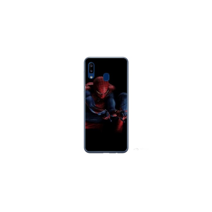 Personalized Swim Case 360 градусово покритие за Samsung Galaxy A30, Spiderman модел #2, многоцветен, S1D1M0168