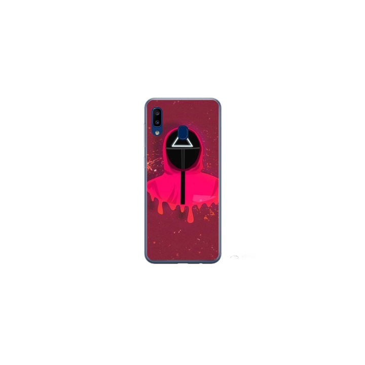Husa personalizata HQ Print pentru Samsung Galaxy A40, model Squid Game #6, multicolor, S1D1M0178