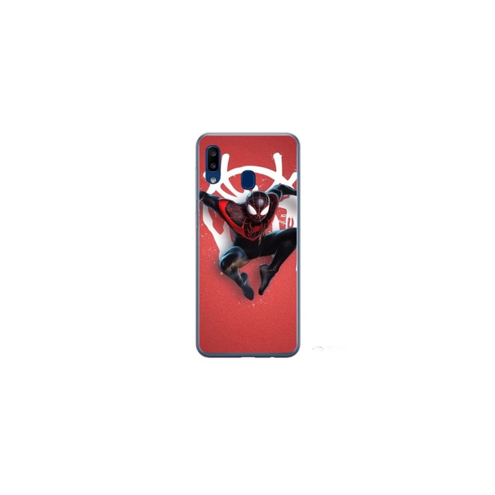 Personalized Swim Case 360 градусово покритие за Samsung Galaxy A30, Spiderman модел #3, многоцветен, S1D1M0169