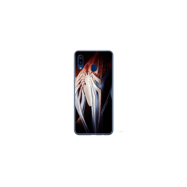 Персонализиран калъф за плуване 360 градуса за Samsung Galaxy A30, Spiderman модел №4, многоцветен, S1D1M0170