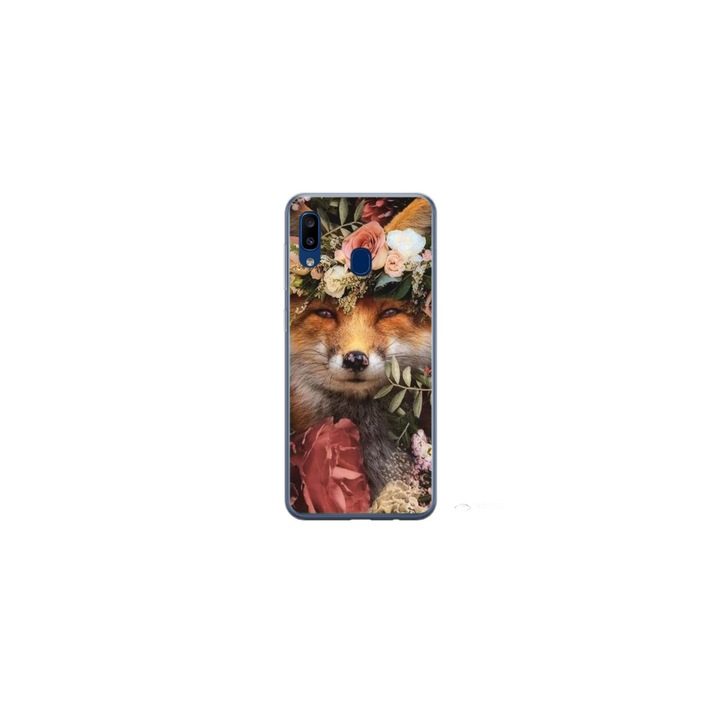 Personalized Swim Case 360 градусово покритие за Samsung Galaxy A30, модел Fox, многоцветен, S1D1M0213
