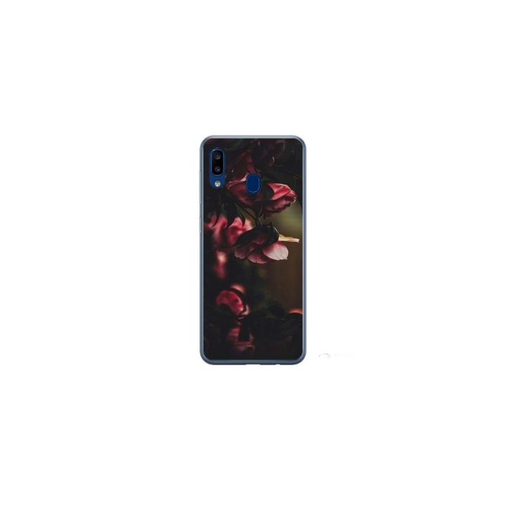 Personalized Swim Case 360 градусово покритие за Samsung Galaxy A30, Flowers модел №20, многоцветен, S1D1M0344