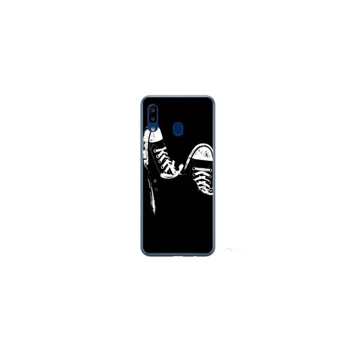 Personalized Swim Case 360 градусово покритие за Samsung Galaxy A30, модел Маратонки, многоцветен, S1D1M0381
