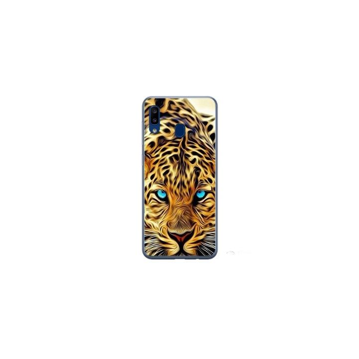 Personalized Swim Case 360 градусово покритие за Samsung Galaxy A30, модел Cheetah, многоцветен, S1D1M0382