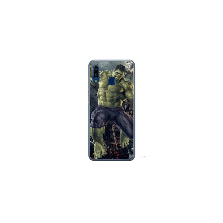 Персонализиран калъф за плуване 360 градуса за Samsung Galaxy A30, Hulk Model #1, многоцветен, S1D1M0099