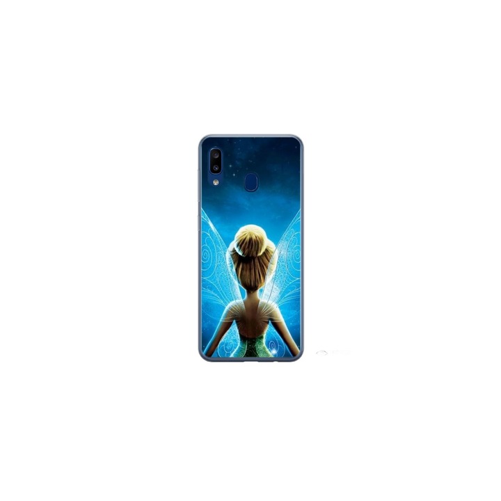 Személyre szabott HQ Print 360 fokos tok Samsung Galaxy A20e, Tinkerbell Model #1, többszínű, S1D1M0202 készülékhez