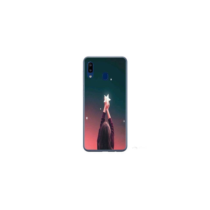 Husa personalizata HQ Print pentru Samsung Galaxy A40, model Star stealing, multicolor, S1D1M0292