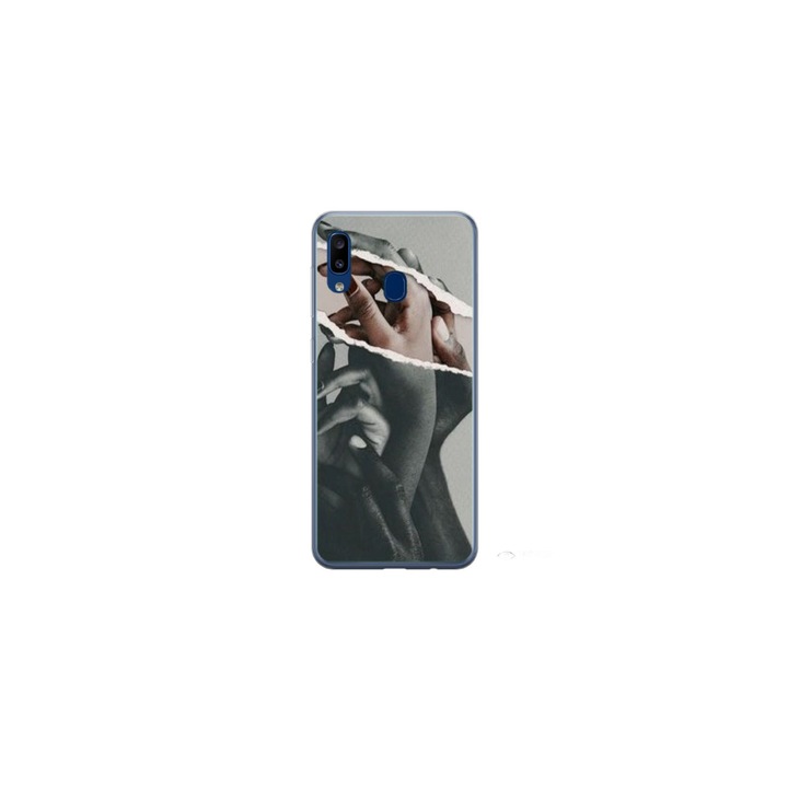 Custom HQ Print калъф за Huawei P Smart Z, модел Black and White Hands, многоцветен, S1D1M0300