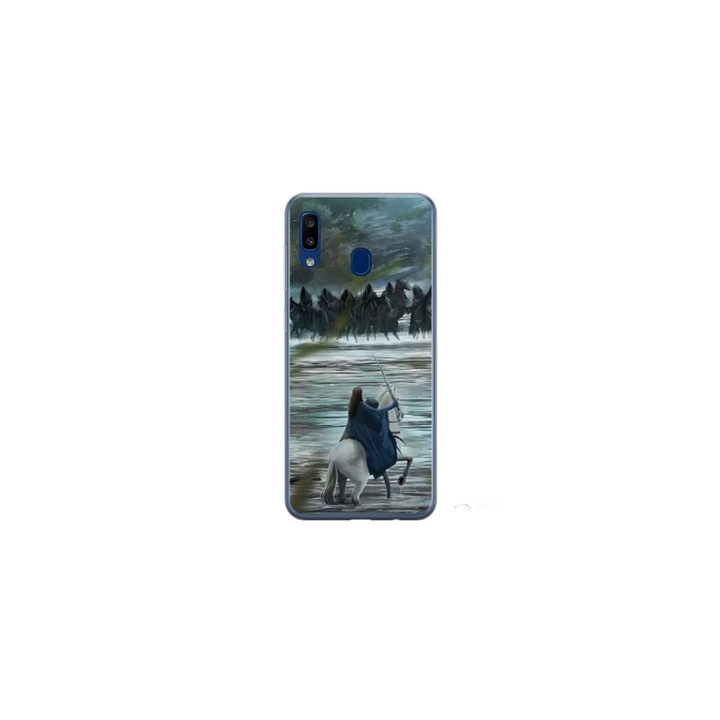 Personalized Swim Case 360 градусово покритие за Samsung Galaxy A30, модел Brave, многоцветен, S1D1M0310