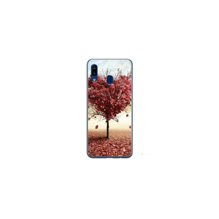 Personalized Swim Case 360 градусов капак за Samsung Galaxy A30, модел Heart Tree, многоцветен, S1D1M0293
