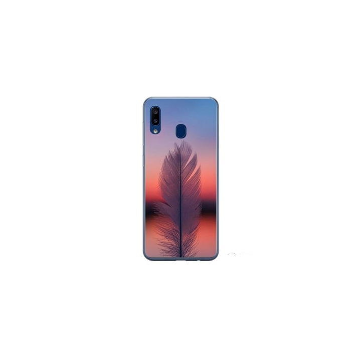 Husa personalizata HQ Print pentru Samsung Galaxy A40, model Fulg, multicolor, S1D1M0309