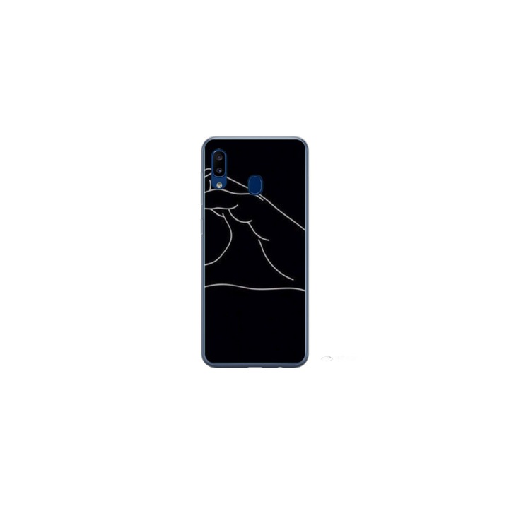 Personalized Swim Case 360 градусово покритие за Samsung Galaxy A30, модел Foreverand Always #2, многоцветен, S1D1M0095