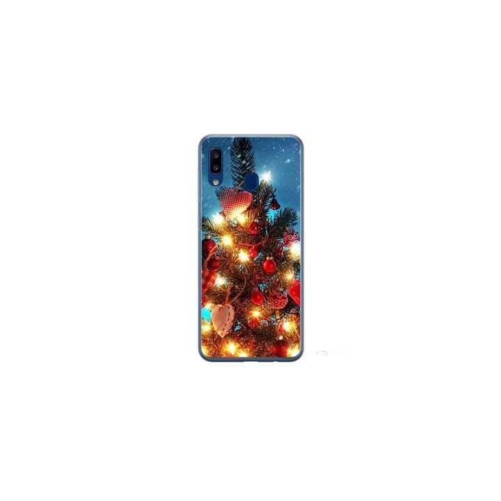 Personalized Swim Case 360 градусов капак за Samsung Galaxy A30, Christmas Tree модел №2, многоцветен, S1D1M0058