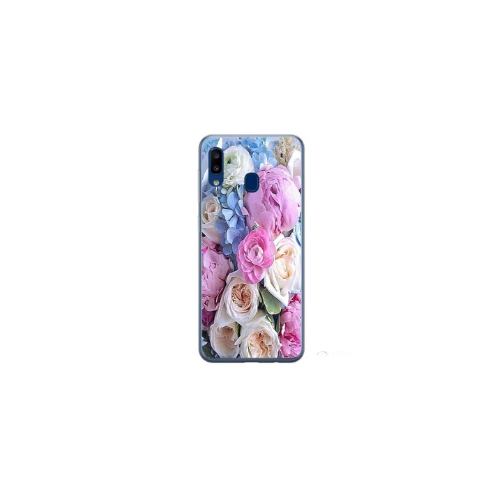 Personalized Swim Case 360 градусов капак за Samsung Galaxy A30, Flowers модел №1, многоцветен, S1D1M0026
