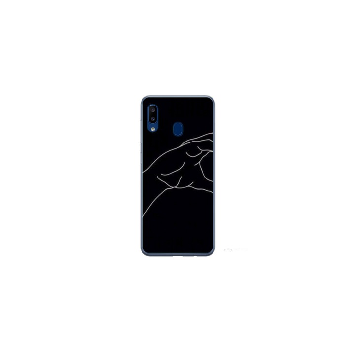 Személyre szabott HQ Print 360 fokos tok Samsung Galaxy A40-hez, Forever and Always, 1. modell, többszínű, S1D1M0094
