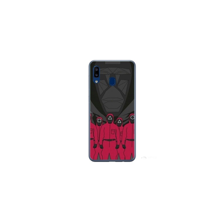 Personalized Swim Case 360 градусово покритие за Samsung Galaxy A30, модел Squid Game #15, многоцветен, S1D1M0187