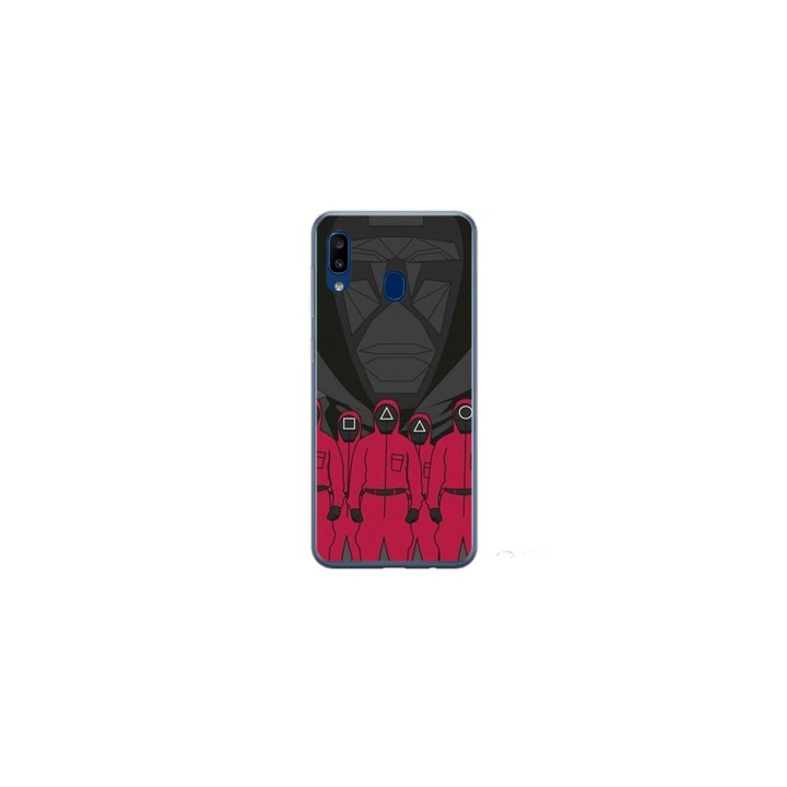 Personalized Swim Case 360 градусово покритие за Huawei P20 Lite, модел Squid Game #15, многоцветен, S1D1M0187