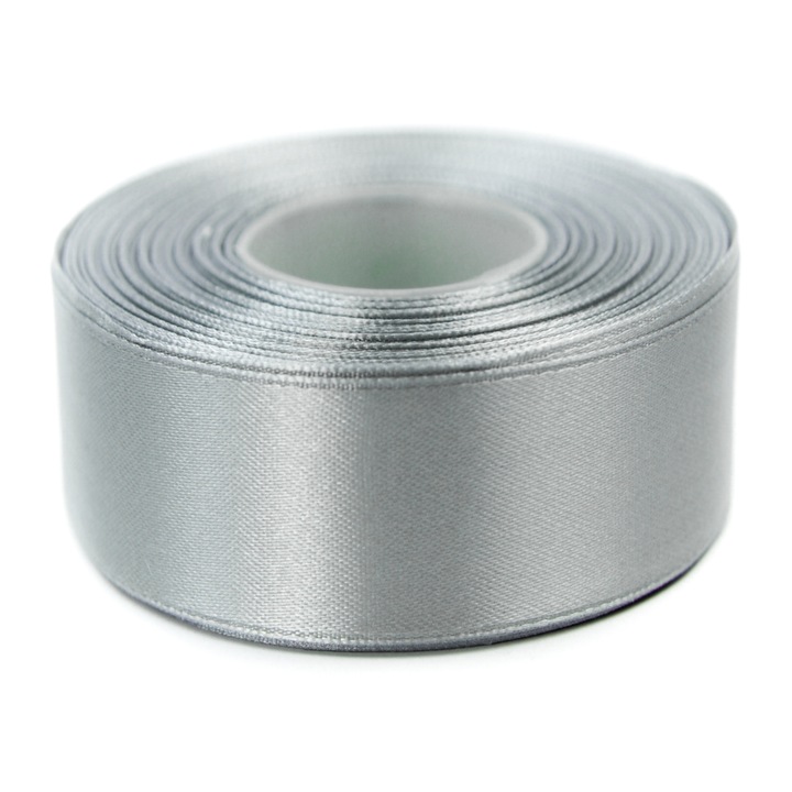 Panglica satinata Brewis, 50 mmx 32 m, Argintiu