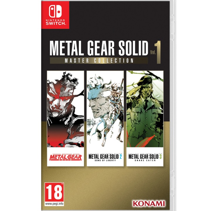 Joc Metal Gear Solid Collection Vol 1 pentru Nintendo Switch