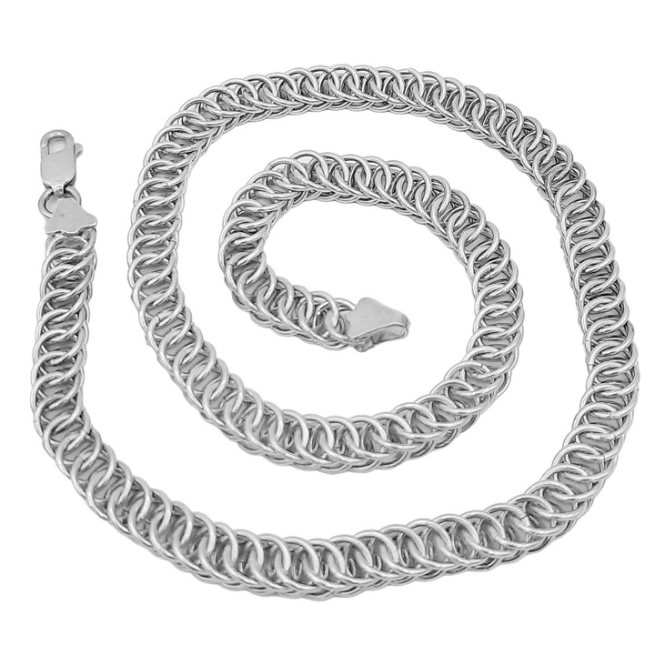 Lant de Argint 925 Jenica de 42 cm