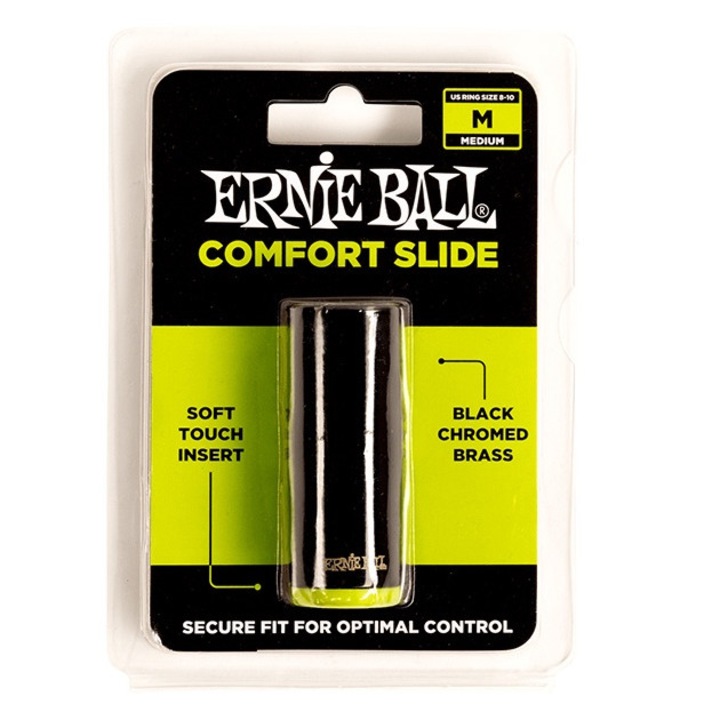 Gitár slide, Ernie Ball, Közepes, Sárgaréz