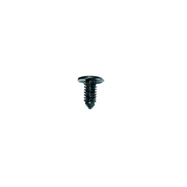 Set 10 bucati clipsuri tapiterie Romix, pentru Suzuki, 5.6 x 12.9 mm, negru
